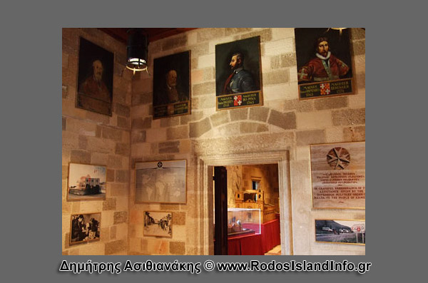 Παλάτι των μεγάλων Μαγίστρων Εσωτερικό Φωτογραφίες